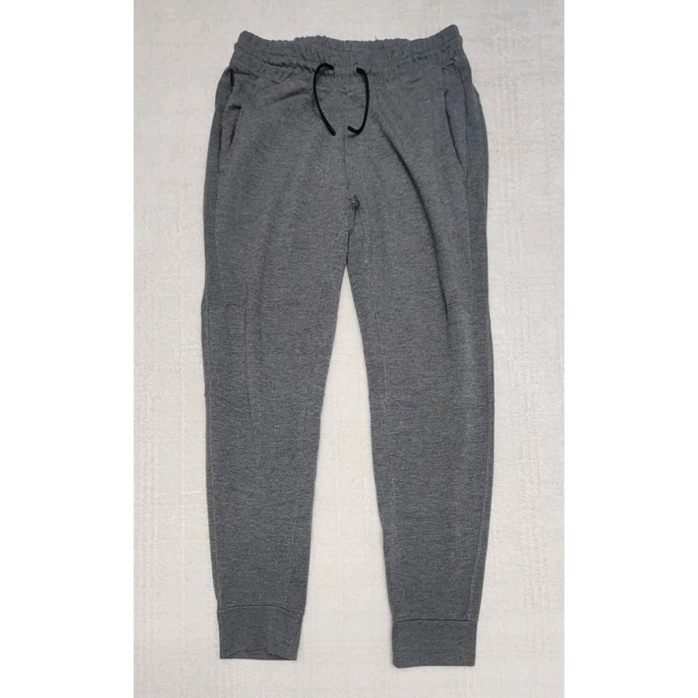 Skora Activewear Jogger Sweatpants Men Medium Stretch Waist Gray Pockets